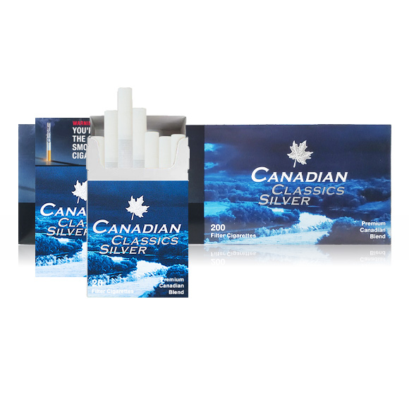 CANADIAN CLASSICS SILVER CARTONS
